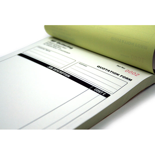 Carbon Copy Invoice Pads, Receipt Pads, Order Pads - Custom Printed!