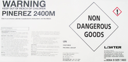 Non Danergous Goods Label