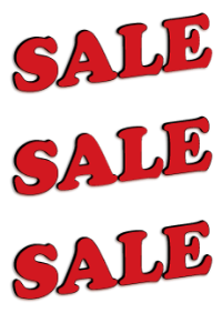 retailer sale signs retail signage copy direct retail sale
